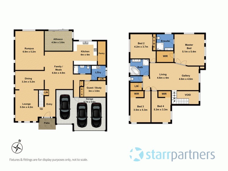 53 Prestige Avenue, Bella Vista NSW 2153 Floorplan