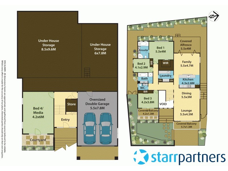 16 MacArthur Ridge Way, Bella Vista NSW 2153 Floorplan