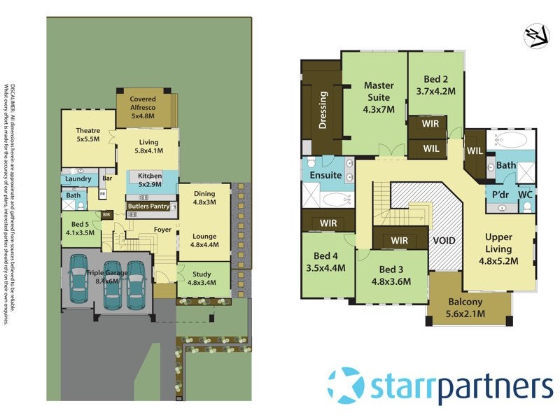 6 Water Creek Boulevard, Kellyville NSW 2155 Floorplan