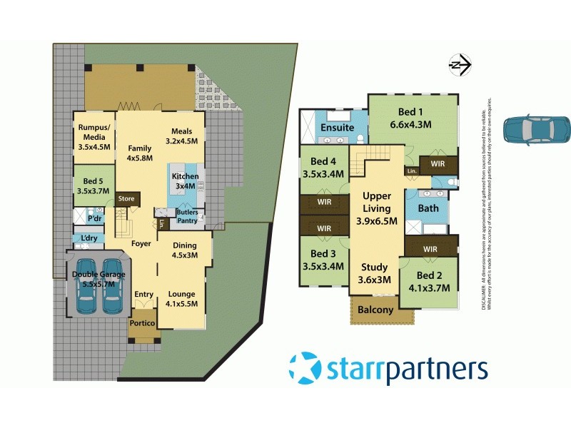 23 Peppermint Fairway, The Ponds NSW 2769 Floorplan