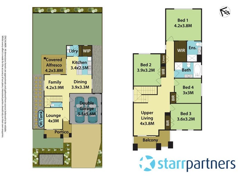 4 Carisbrook Street, Kellyville NSW 2155 Floorplan