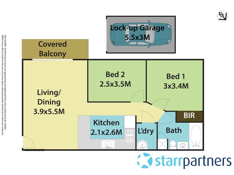 70/7 Griffiths Street, Blacktown NSW 2148 Floorplan