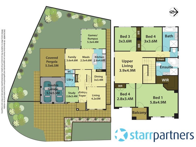 1 Beth Way, Glenwood NSW 2768 Floorplan