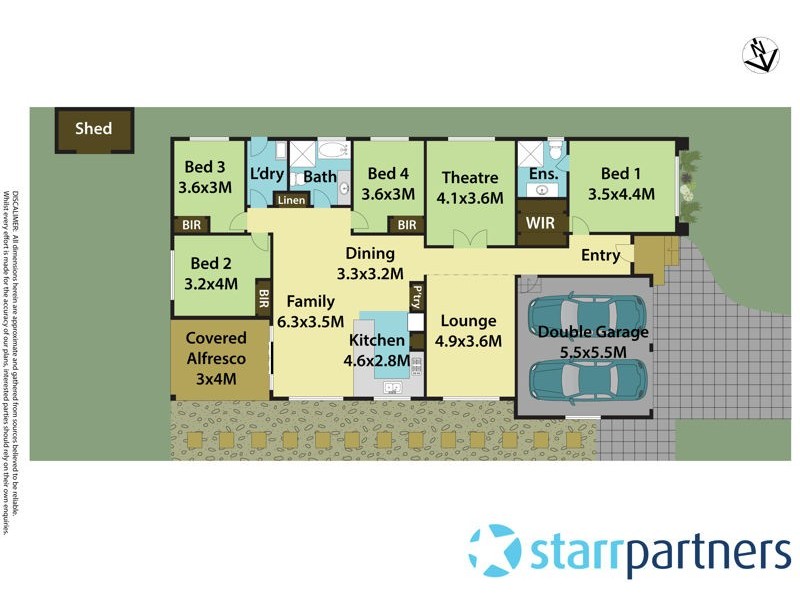 9 Beetle Street, The Ponds NSW 2769 Floorplan