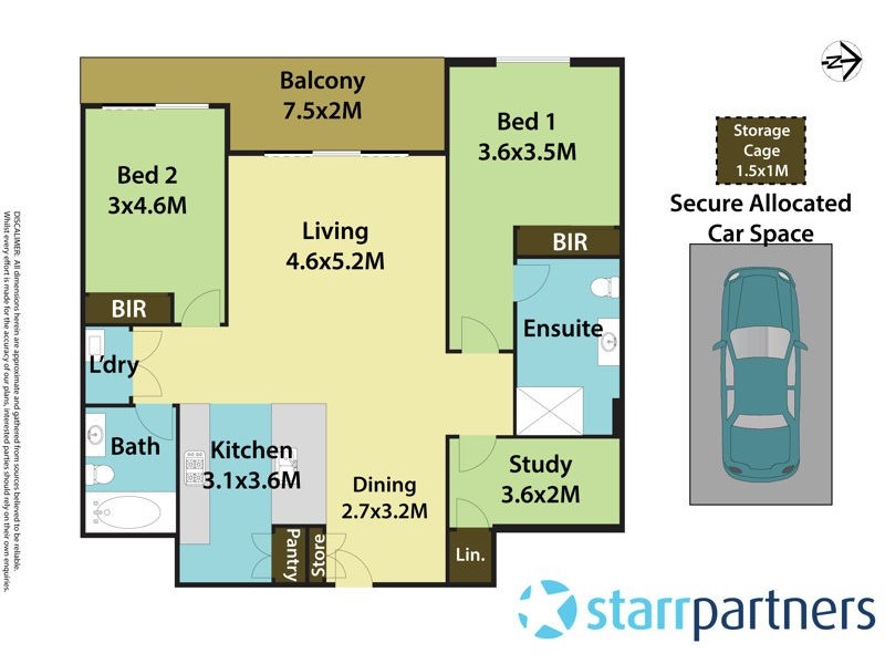 6/20 Victoria Road, Parramatta NSW 2150 Floorplan