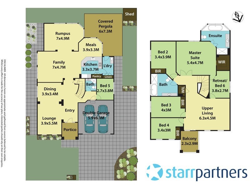 32 Fairlie Street, Kellyville Ridge NSW 2155 Floorplan