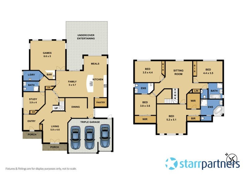 9 Brighton Drive, Bella Vista NSW 2153 Floorplan