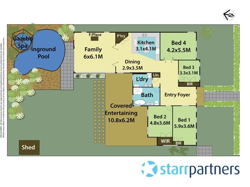 52 Rothwell Circuit, Glenwood NSW 2768 Floorplan