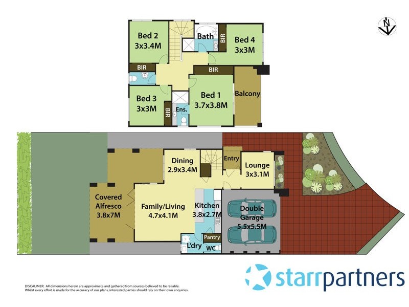 8 Arnika Court, Glenwood NSW 2768 Floorplan