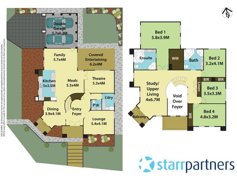 25 Bruton Avenue, The Ponds NSW 2769 Floorplan