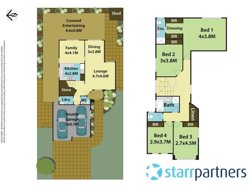 59 Burrinjuck Drive, Woodcroft NSW 2767 Floorplan