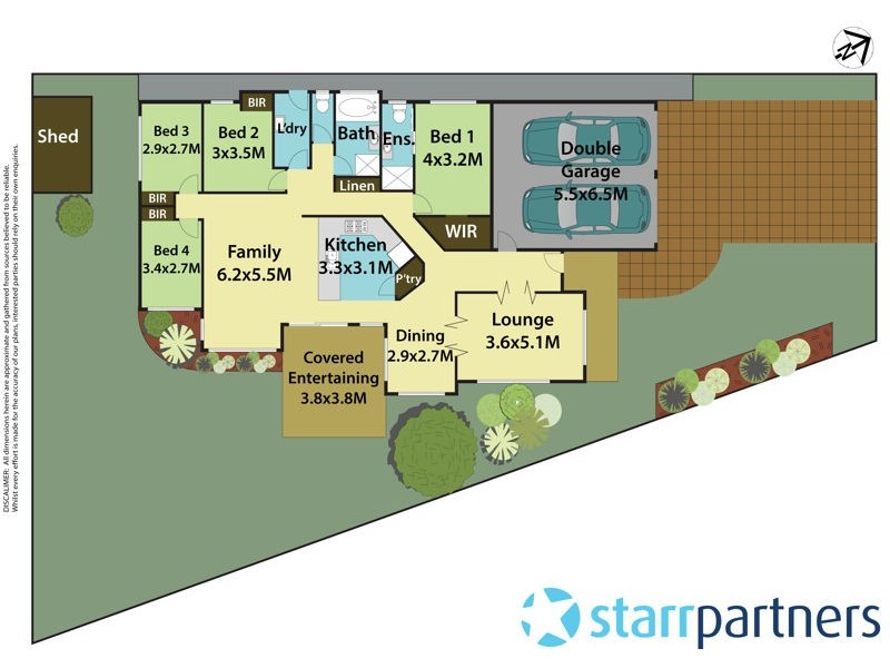 6 Denman Court, Glenwood NSW 2768 Floorplan