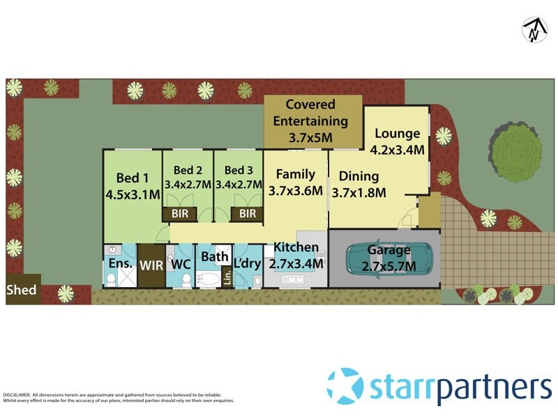4 Arrowsmith Street, Glenwood NSW 2768 Floorplan