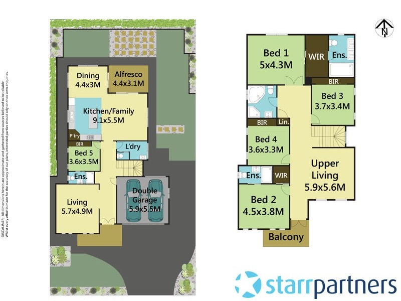 4 Basin Street, The Ponds NSW 2769 Floorplan