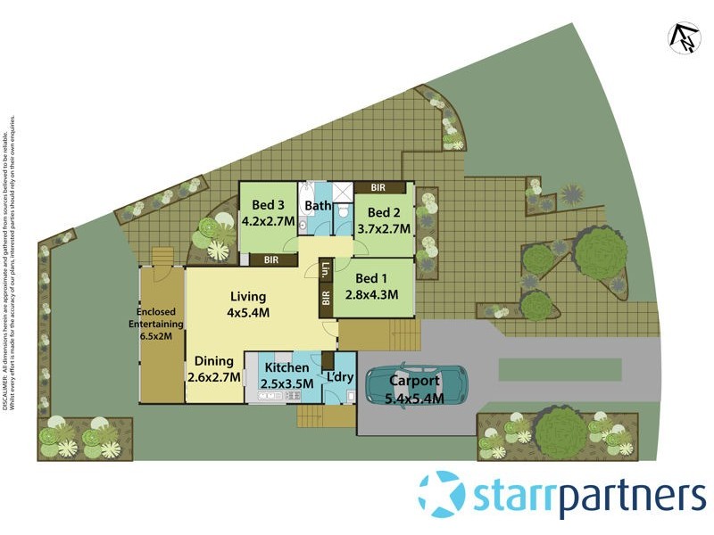 3 Gathrey Crescent, Kings Langley NSW 2147 Floorplan