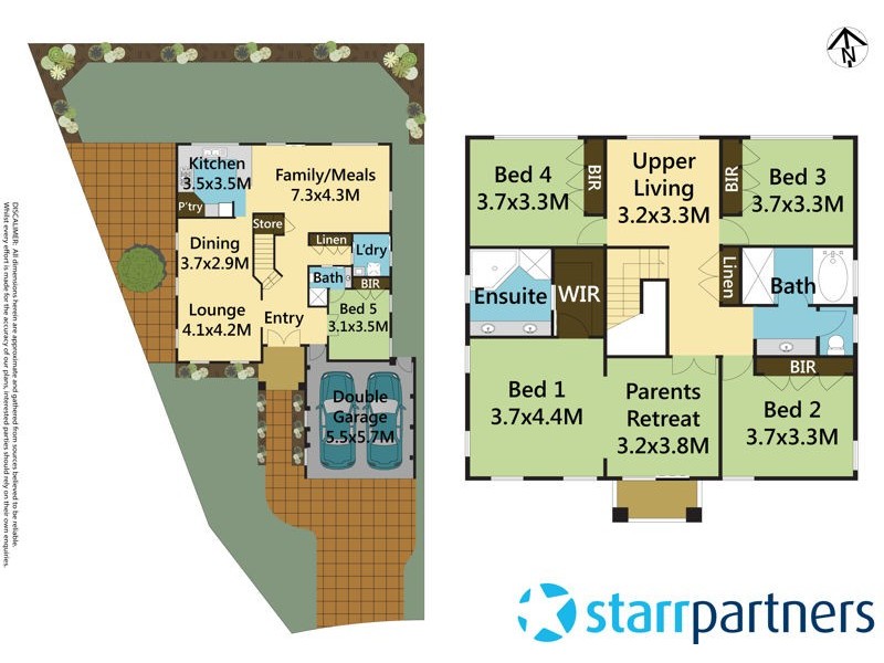 8 Rachael Place, Glenwood NSW 2768 Floorplan