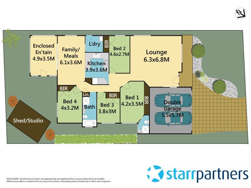 14 Bittern Grove, Glenwood NSW 2768 Floorplan