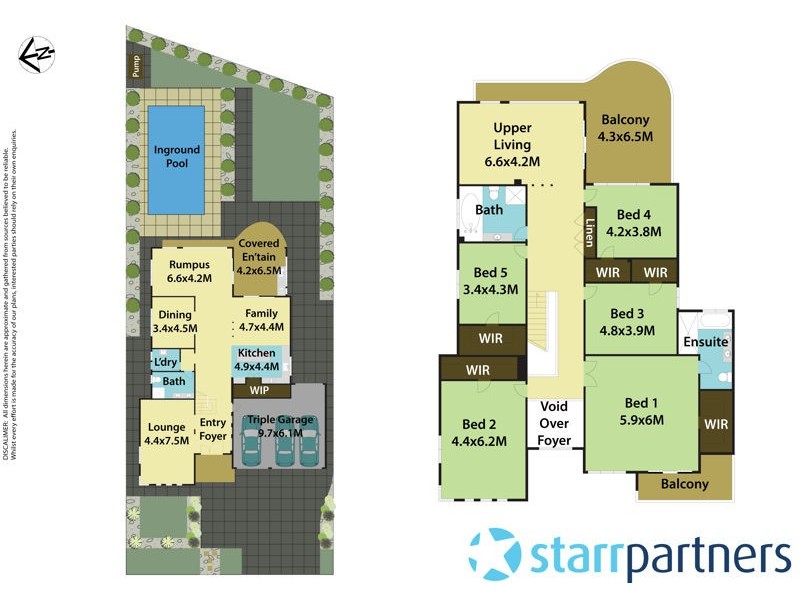4 Waterfall Crescent, Bella Vista NSW 2153 Floorplan