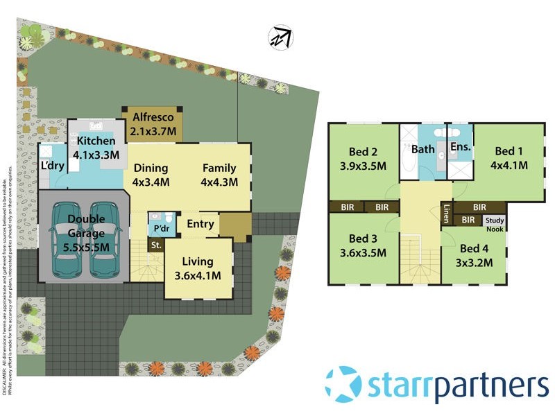 52 A Palace Street, Stanhope Gardens NSW 2768 Floorplan