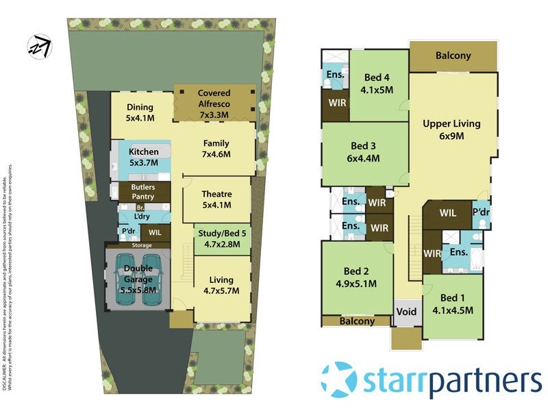 57 Turon Crescent, The Ponds NSW 2769 Floorplan