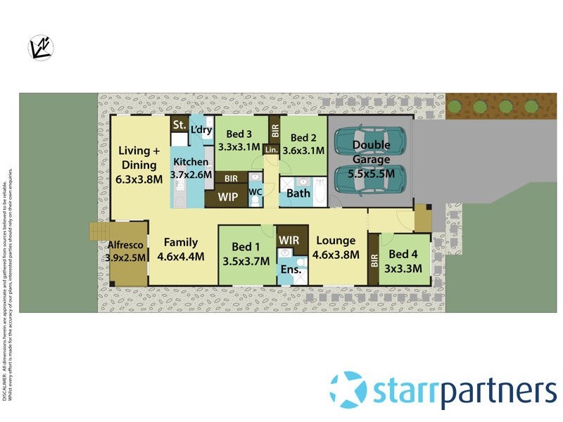 4 Andrew Street, Riverstone NSW 2765 Floorplan