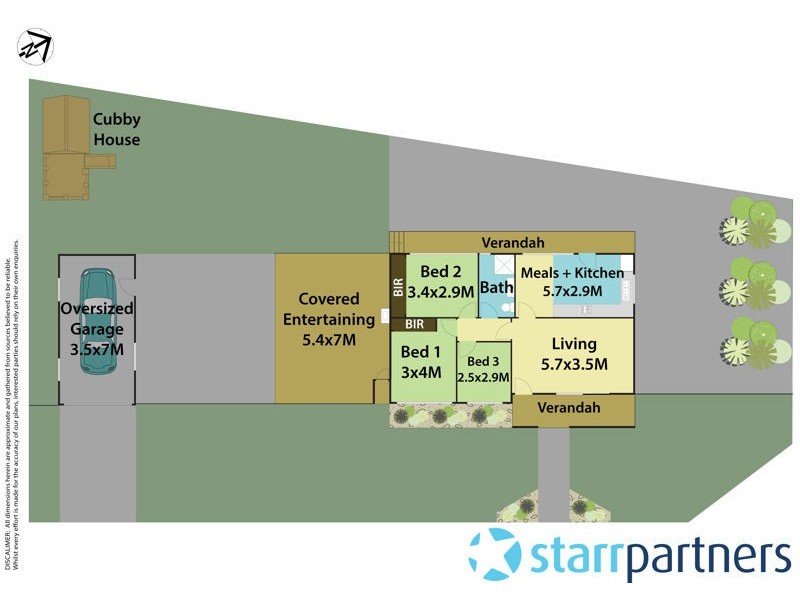 2 Benalla Crescent, Marayong NSW 2148 Floorplan