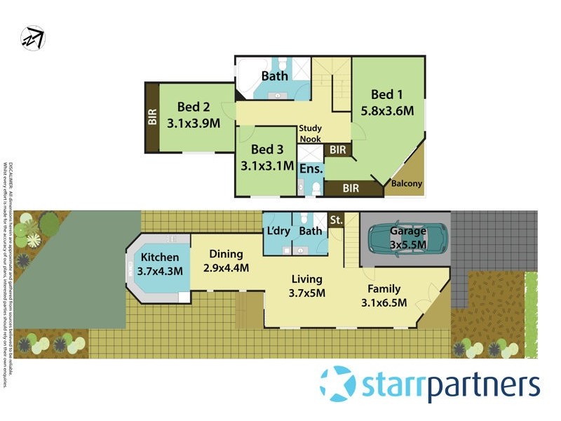 1A Brewer Crescent, South Wentworthville NSW 2145 Floorplan