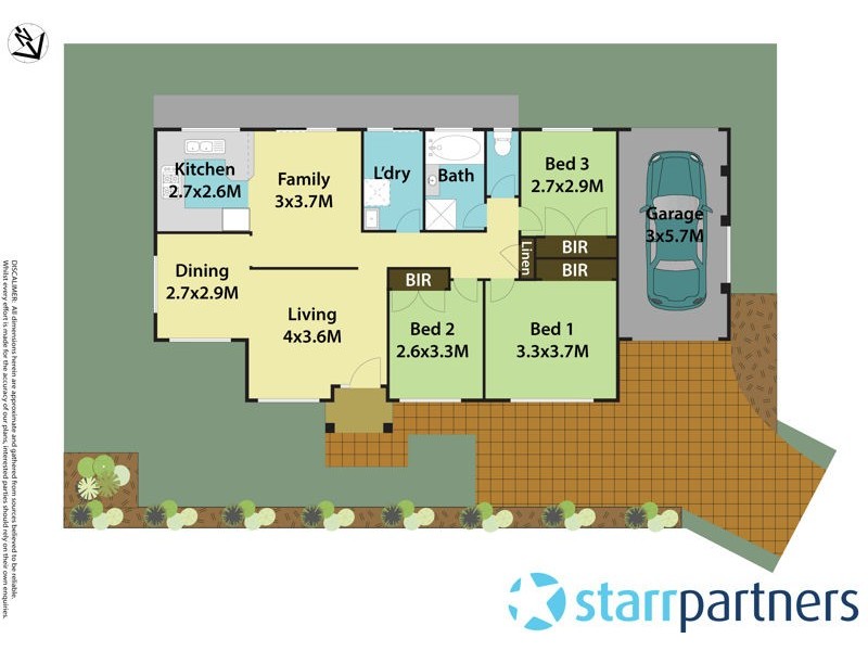 9A Venn Avenue, Lalor Park NSW 2147 Floorplan