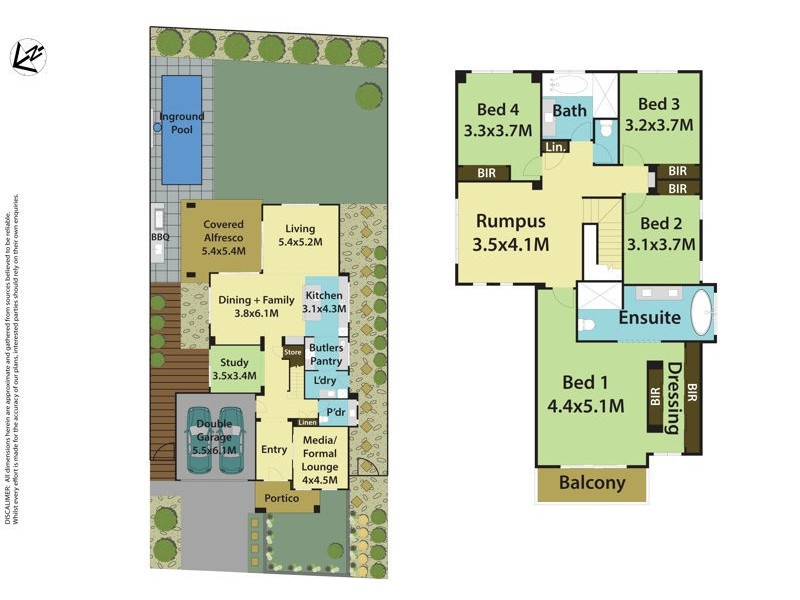135 Ridgeline Drive, The Ponds NSW 2769 Floorplan