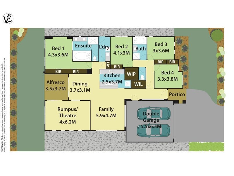 202 The Ponds Boulevard, The Ponds NSW 2769 Floorplan