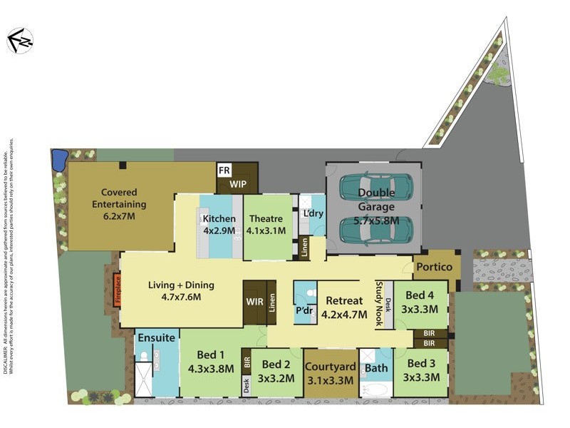 70 Greenview Parade, The Ponds NSW 2769 Floorplan