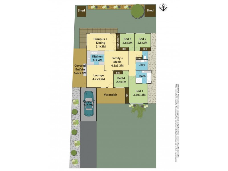 161 Madagascar Drive, Kings Park NSW 2148 Floorplan