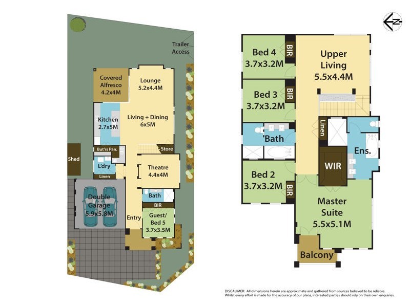 65 Ridgeline Drive, The Ponds NSW 2769 Floorplan