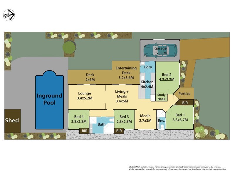 11 Simms Road, Oakhurst NSW 2761 Floorplan