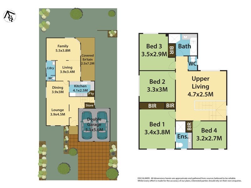 9 Vanessa Court, Glenwood NSW 2768 Floorplan