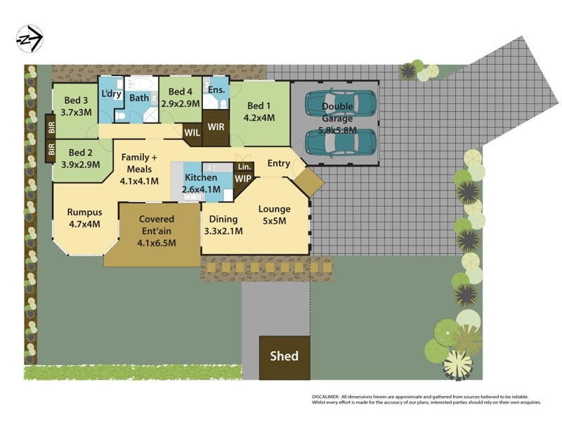 21 Bluegum Grove, Glenwood NSW 2768 Floorplan