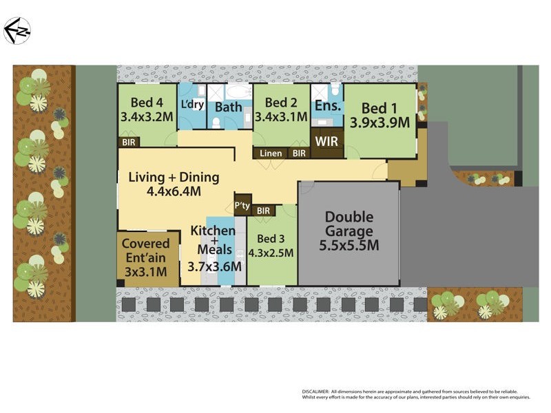101 Brighton Street, Riverstone NSW 2765 Floorplan