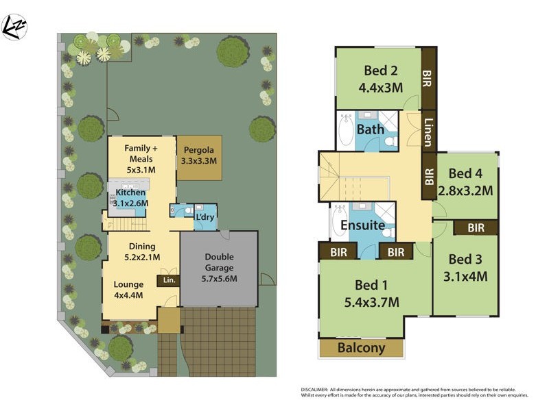 1 Huon Close, Stanhope Gardens NSW 2768 Floorplan