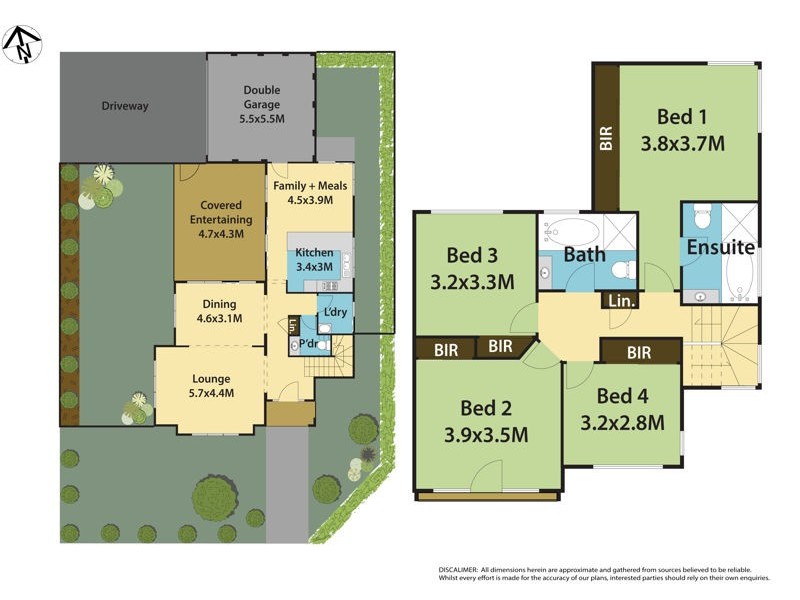 15 Keirle Road, Kellyville Ridge NSW 2155 Floorplan