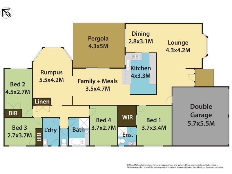 37 Thompson Crescent, Glenwood NSW 2768 Floorplan