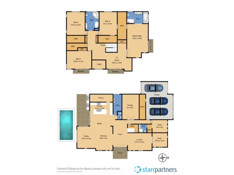 17 Affleck Circuit, Kellyville NSW 2155 Floorplan