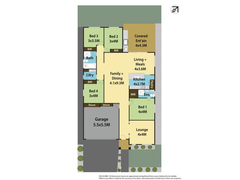 174 Ridgeline Drive, The Ponds NSW 2769 Floorplan
