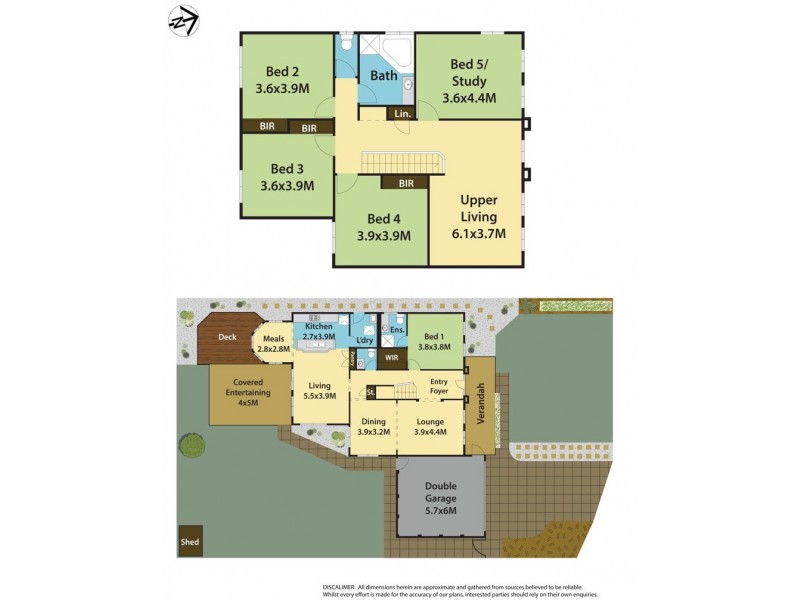 14 Kinchega Crescent, Glenwood NSW 2768 Floorplan