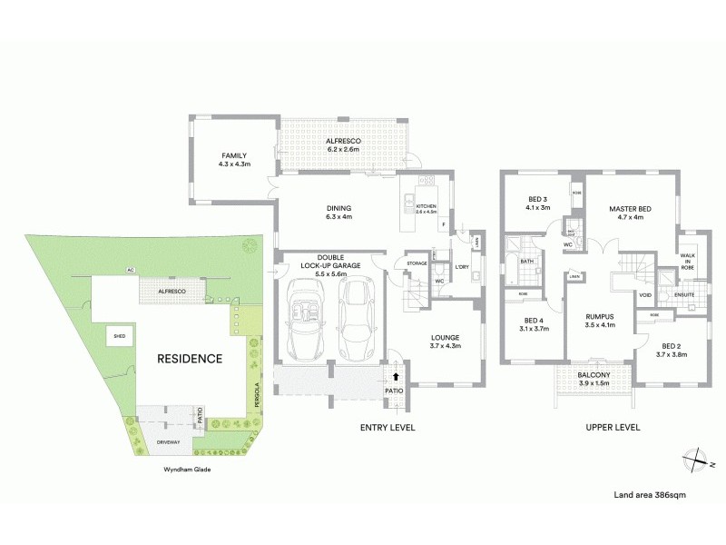 7 Wyndham Glade, The Ponds NSW 2769 Floorplan