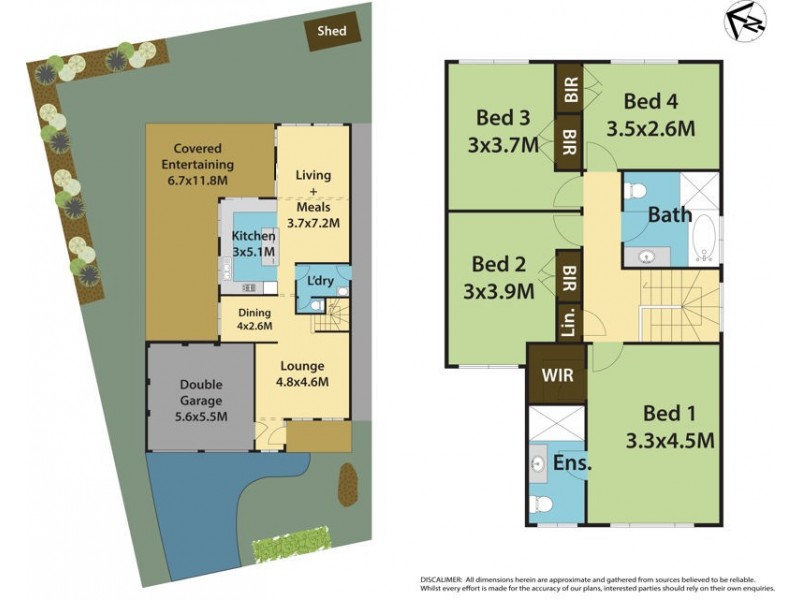 8 Cramer Place, Glenwood NSW 2768 Floorplan