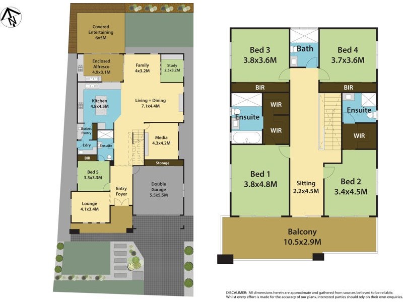 154 Riverbank Drive, The Ponds NSW 2769 Floorplan