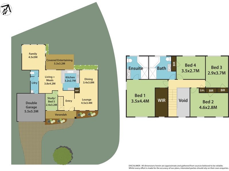 1 Cobblers Close, Kellyville NSW 2155 Floorplan