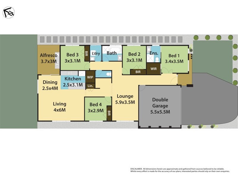 23 Renton street, Marsden Park NSW 2765 Floorplan