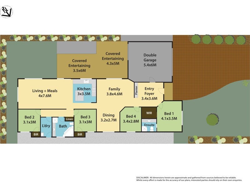 20 Thompson cresent, Glenwood NSW 2768 Floorplan