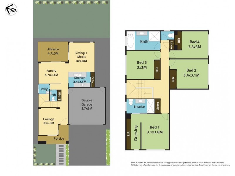 5 John Black Drive, Marsden Park NSW 2765 Floorplan